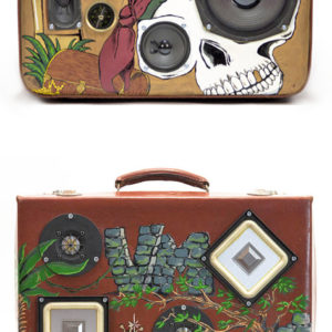 Valise Musicale peinture